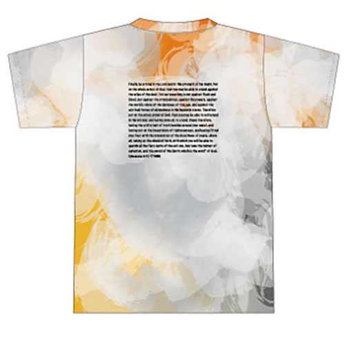 Spiritman T-Shirt Back: Fire And Smoke